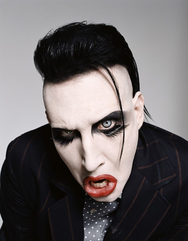 Marilyn Manson argent